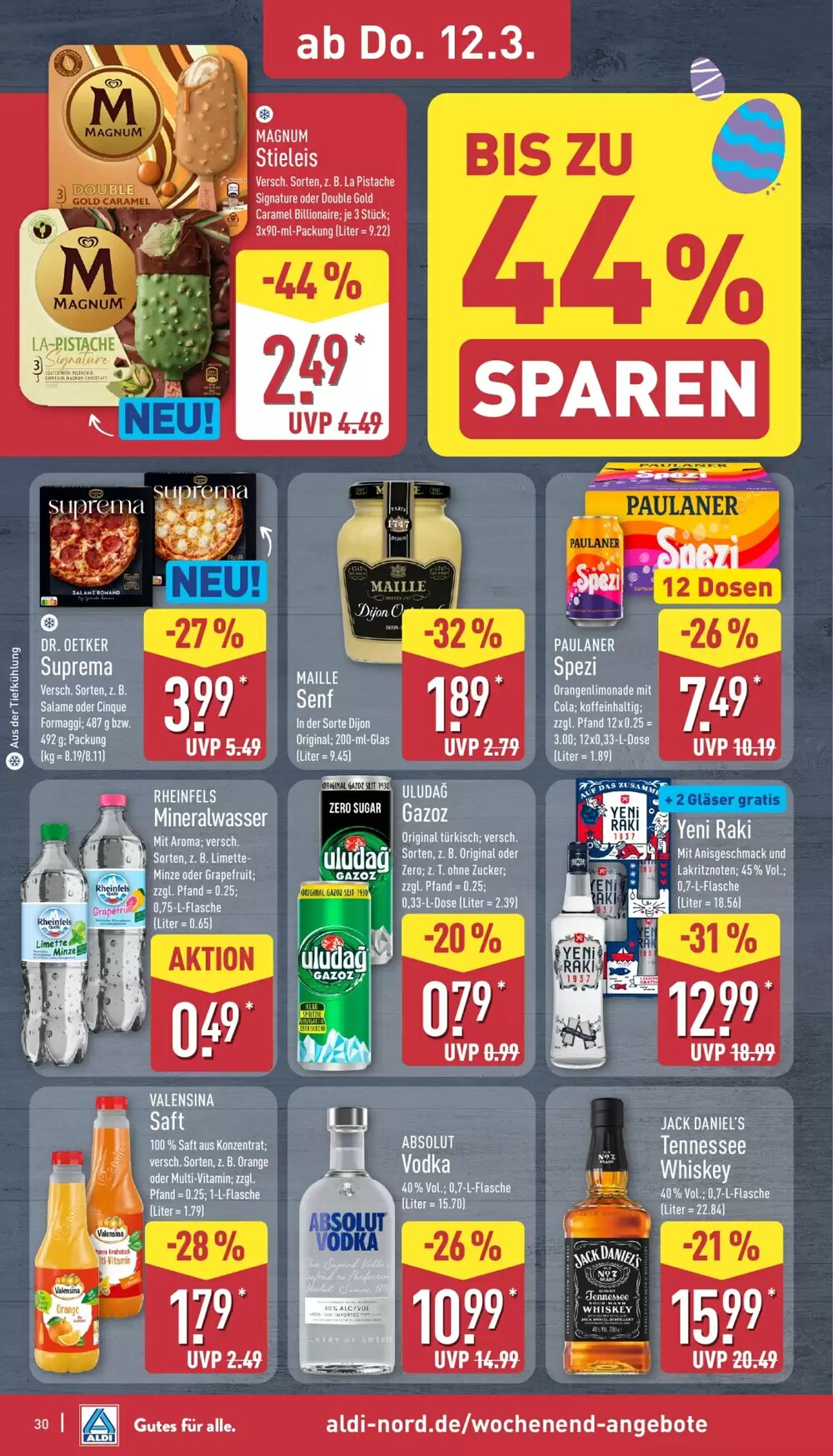 Aldi Nord Prospekt (ab 09.03.2026) zum Blättern - Seite 31