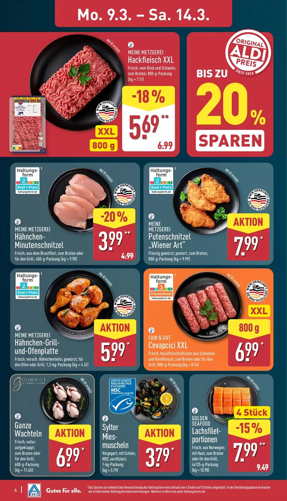 Aldi Nord Prospekt (ab 09.03.2026) zum Blättern - Seite 4