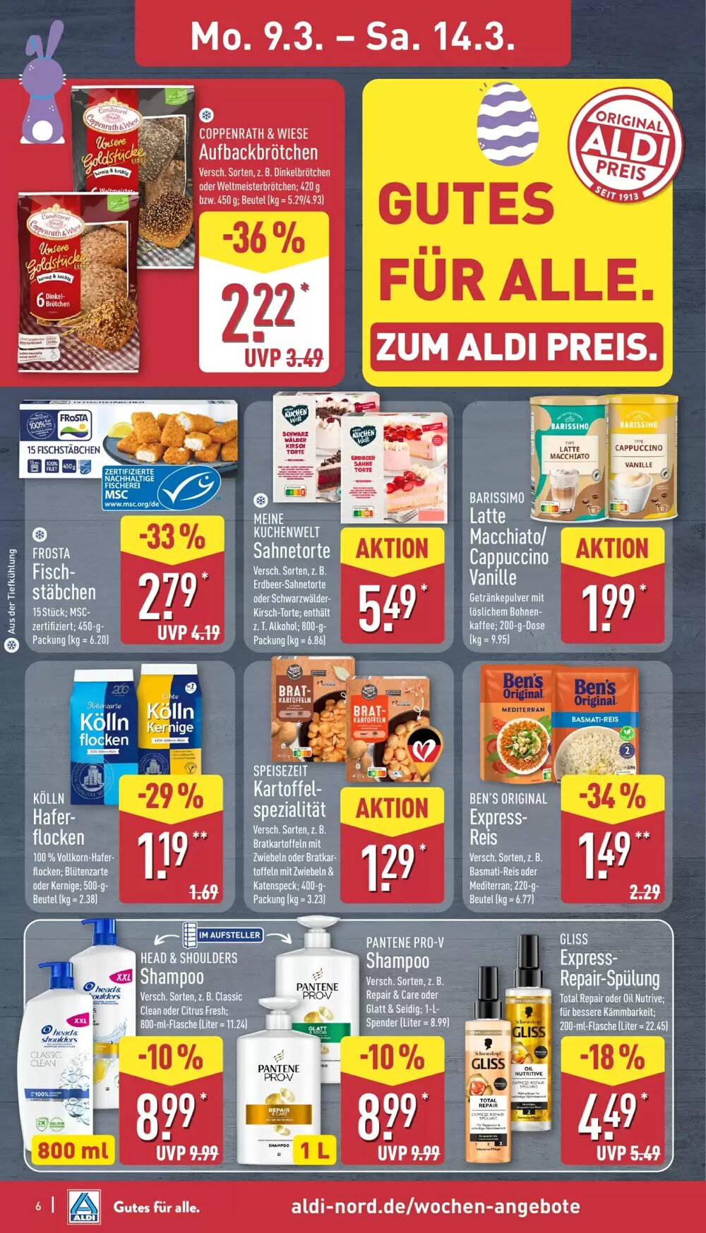 Aldi Nord Prospekt (ab 09.03.2026) zum Blättern - Seite 7