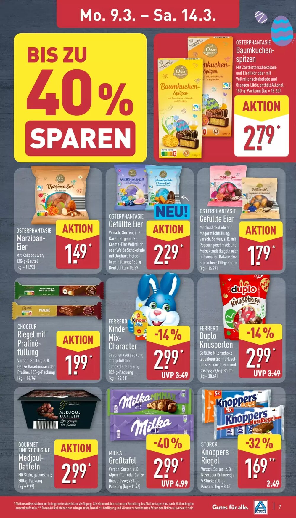 Aldi Nord Prospekt (ab 09.03.2026) zum Blättern - Seite 8
