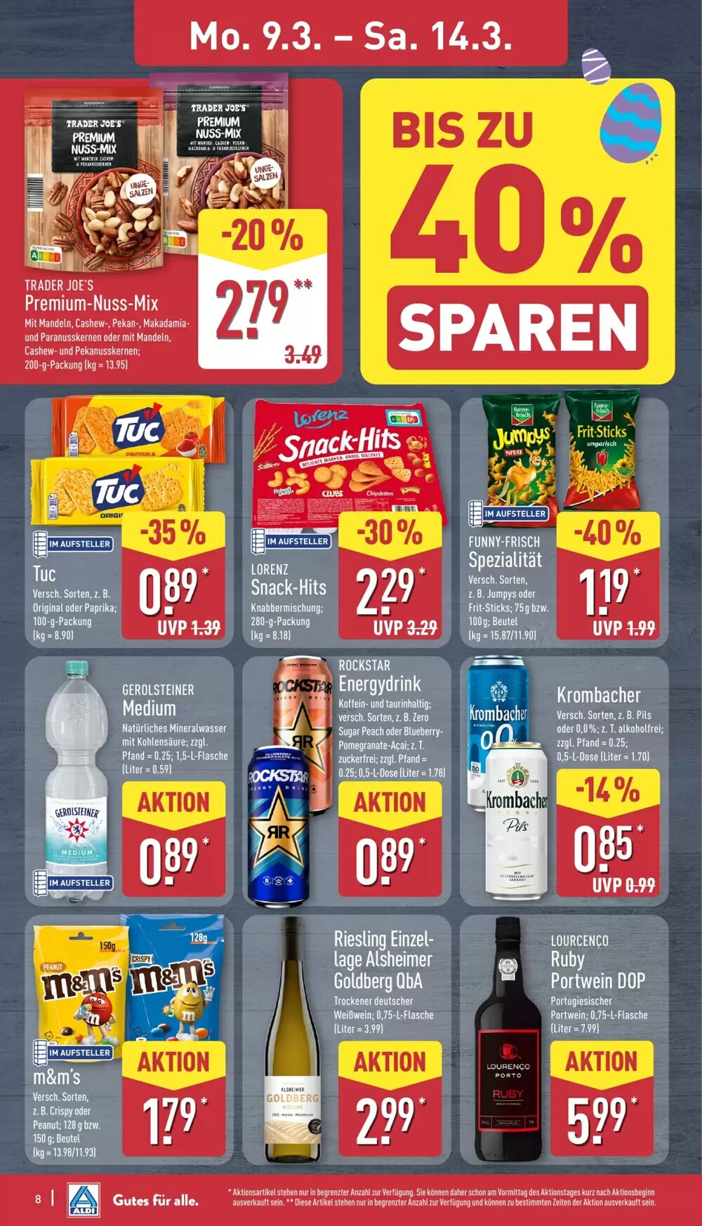 Aldi Nord Prospekt (ab 09.03.2026) zum Blättern - Seite 9