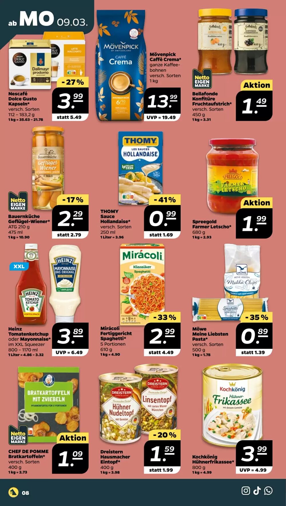 NETTO Prospekt (ab 09.03.2026) zum Blättern - Seite 8