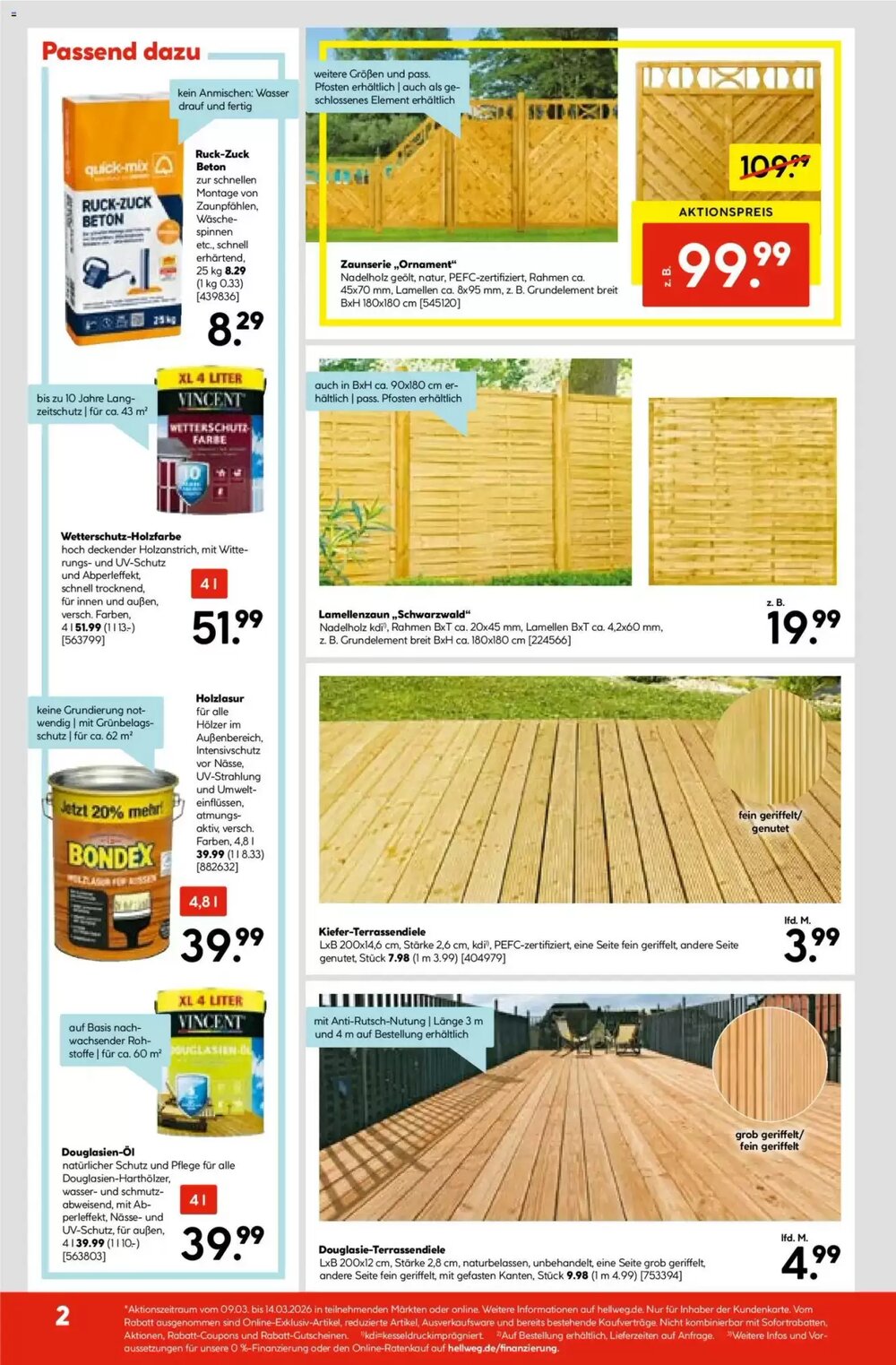 Hellweg Prospekt (ab 09.03.2026) zum Blättern - Seite 2