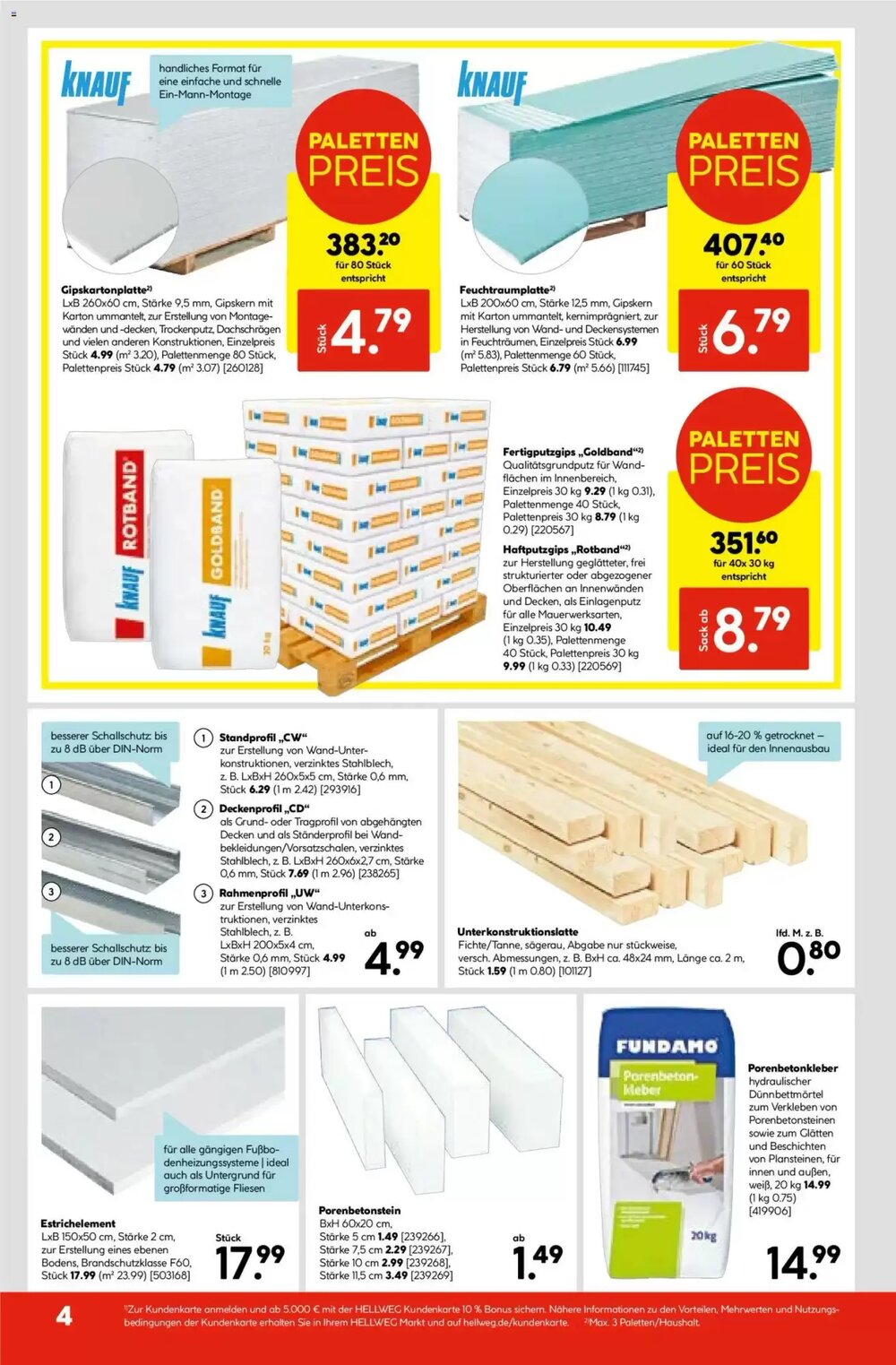 Hellweg Prospekt (ab 09.03.2026) zum Blättern - Seite 4