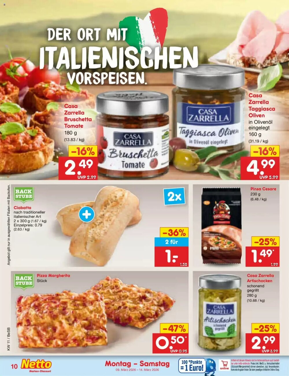 Netto Marken-Discount Prospekt (ab 09.03.2026) zum Blättern - Seite 10