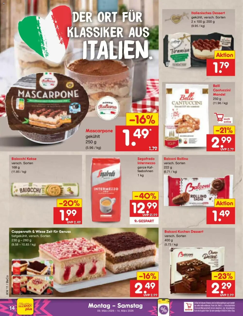 Netto Marken-Discount Prospekt (ab 09.03.2026) zum Blättern - Seite 16