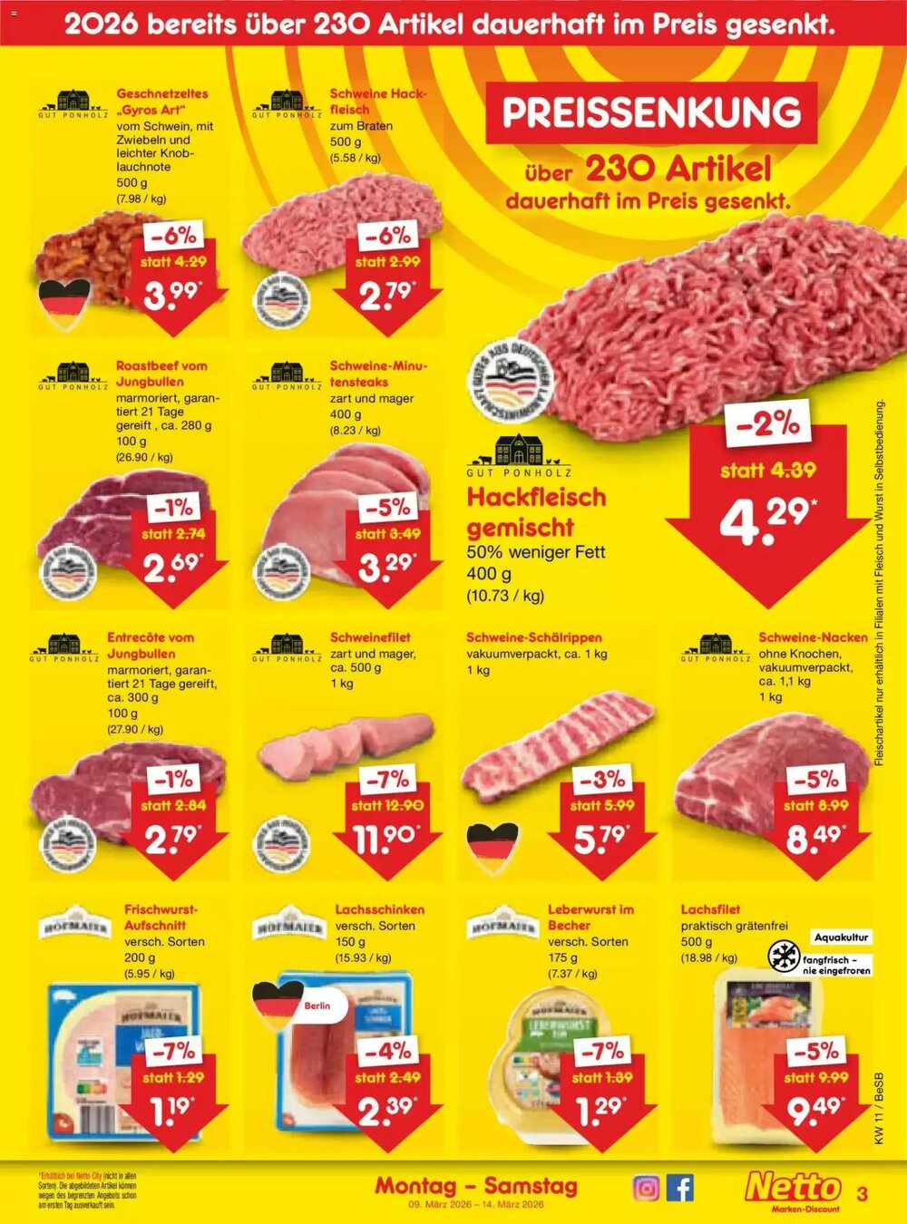Netto Marken-Discount Prospekt (ab 09.03.2026) zum Blättern - Seite 29