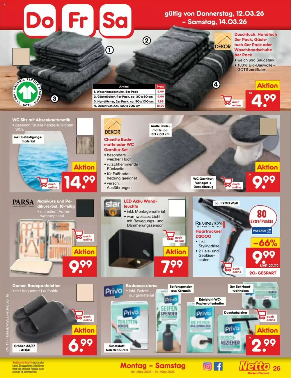 Netto Marken-Discount Prospekt (ab 09.03.2026) zum Blättern - Seite 42