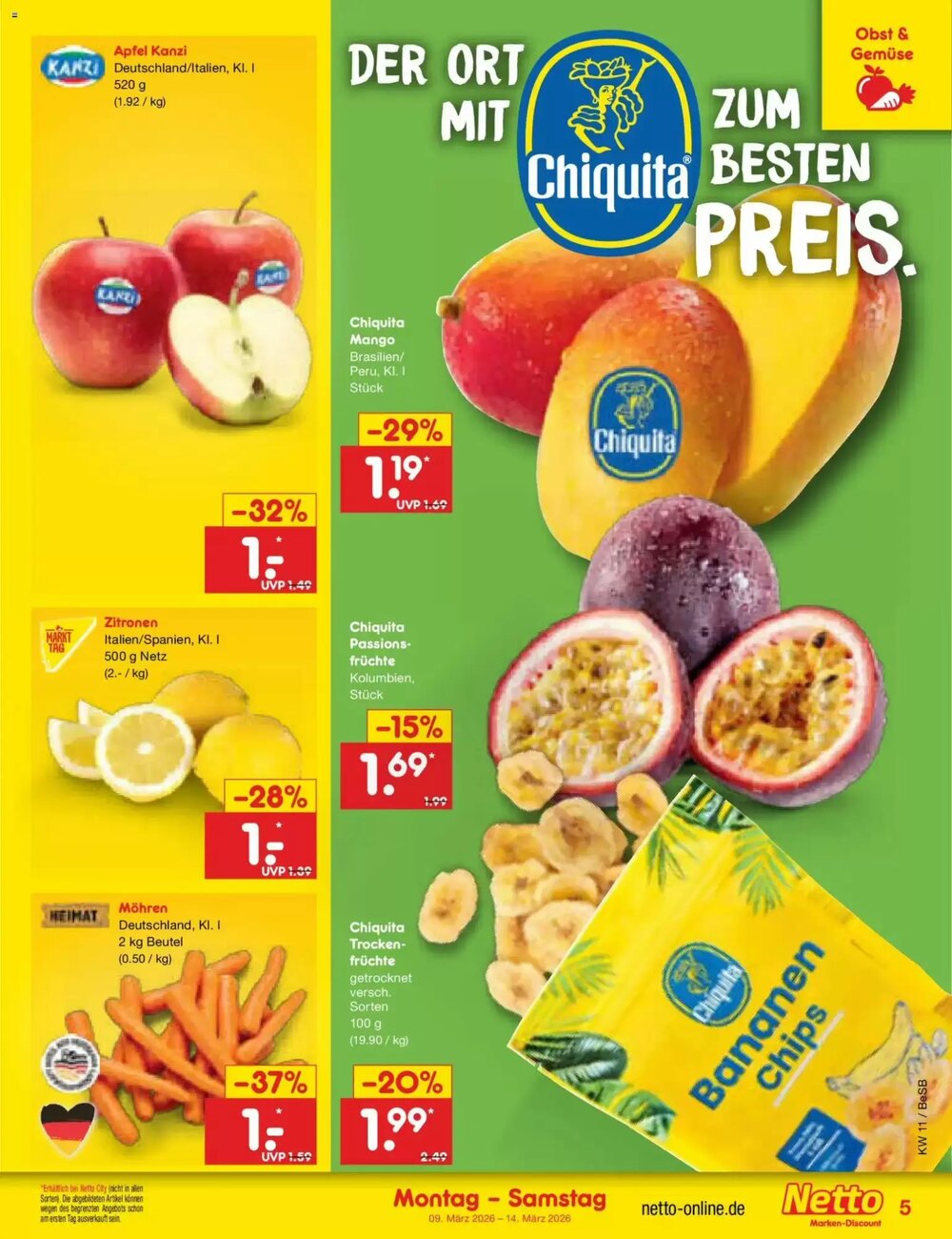 Netto Marken-Discount Prospekt (ab 09.03.2026) zum Blättern - Seite 5