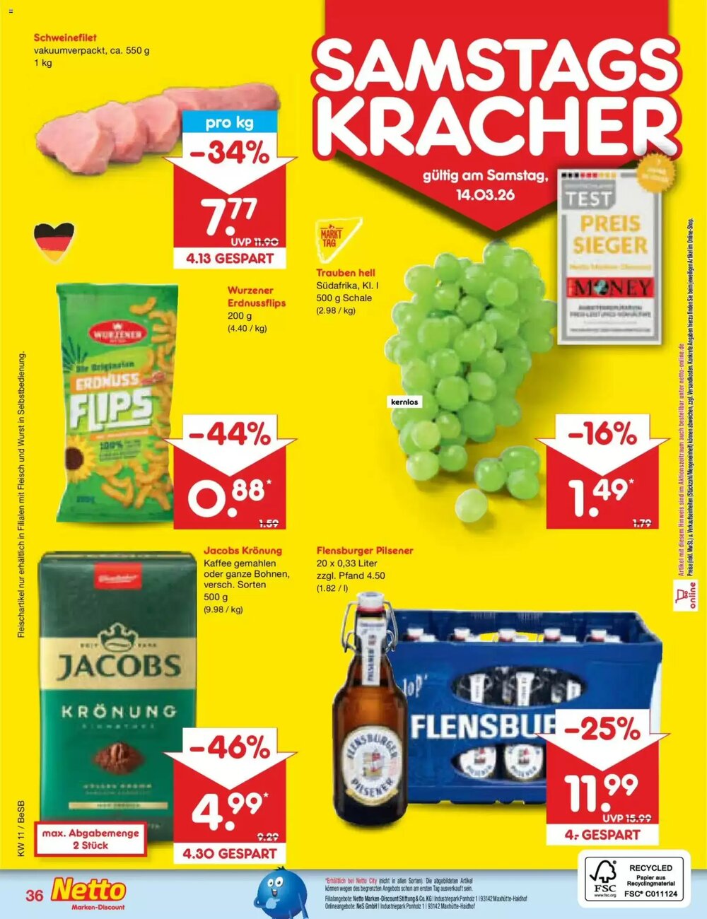 Netto Marken-Discount Prospekt (ab 09.03.2026) zum Blättern - Seite 56