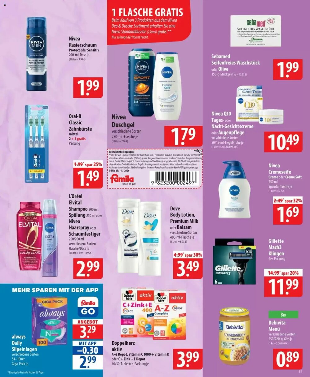 Famila Nord Ost Prospekt (ab 09.03.2026) zum Blättern - Seite 30