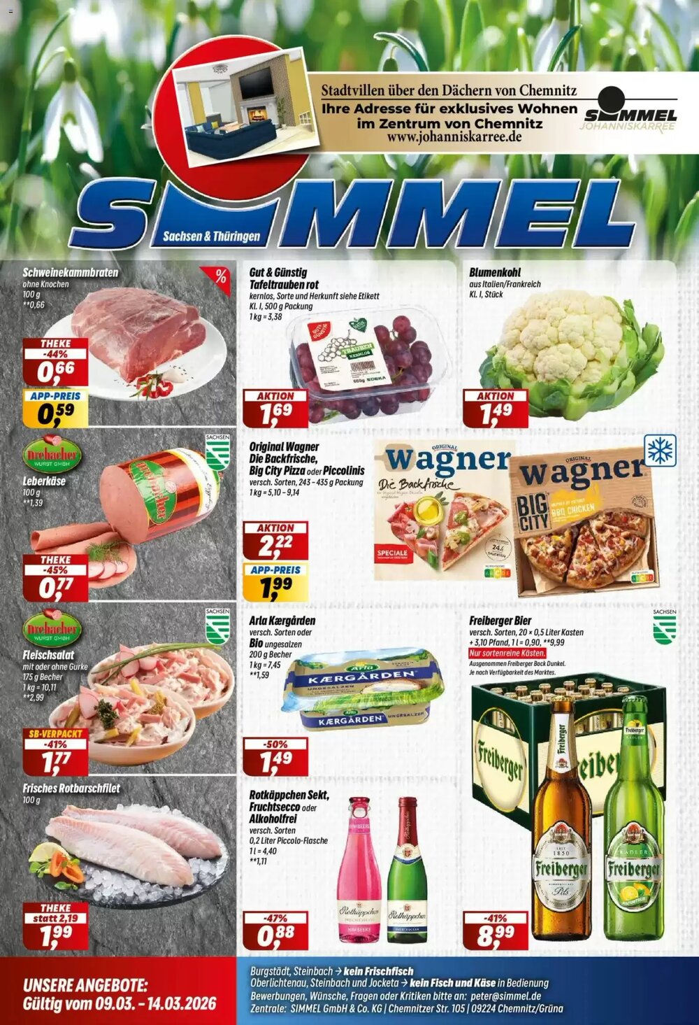 Simmel Prospekt (ab 09.03.2026) zum Blättern - Seite 1