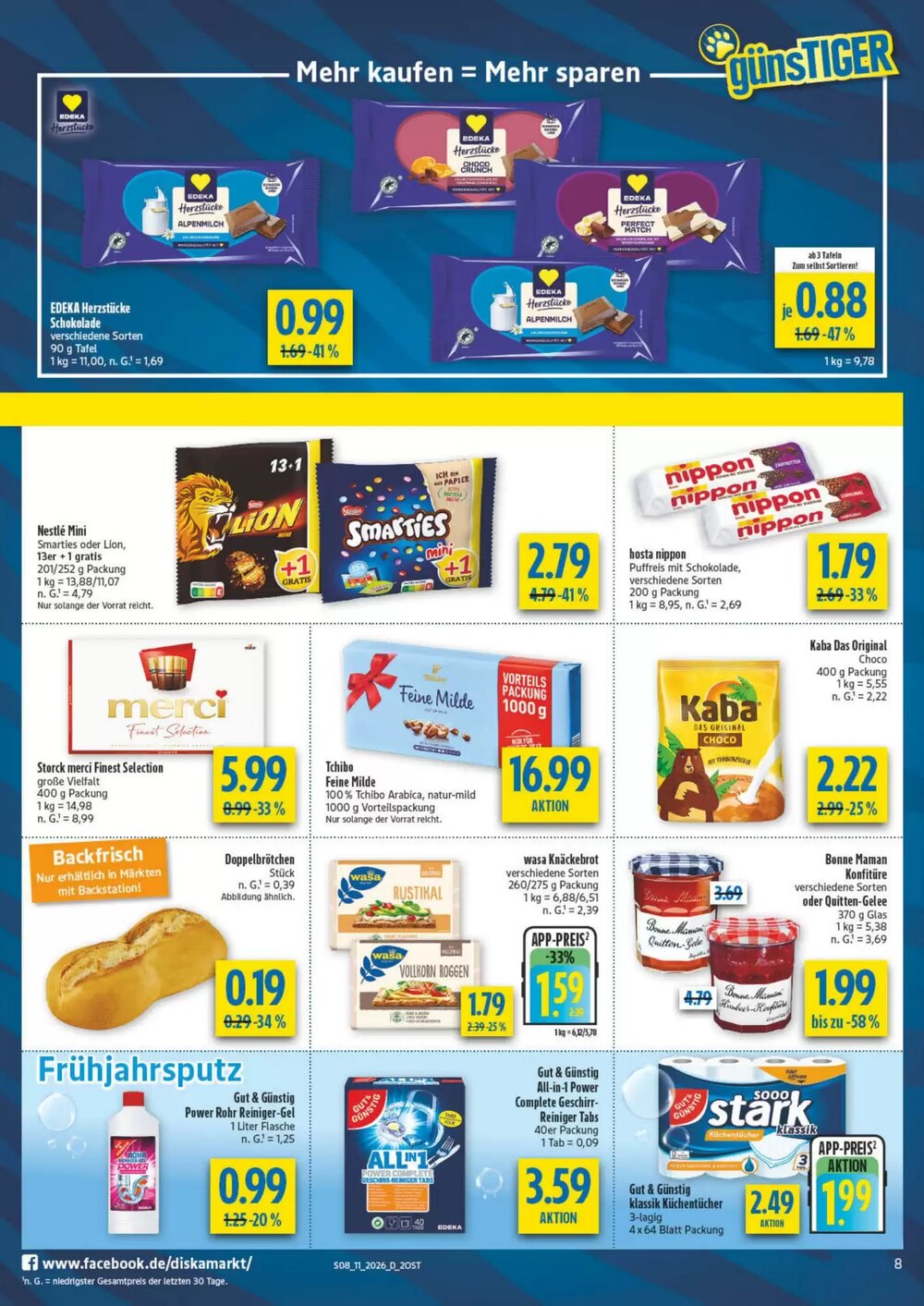 diska Prospekt (ab 09.03.2026) zum Blättern - Seite 8