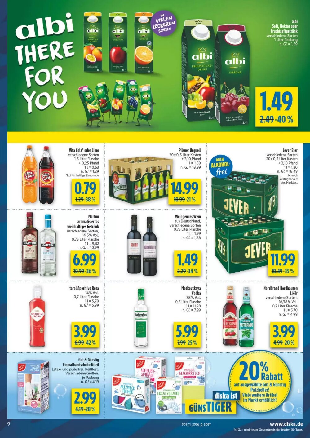 diska Prospekt (ab 09.03.2026) zum Blättern - Seite 9