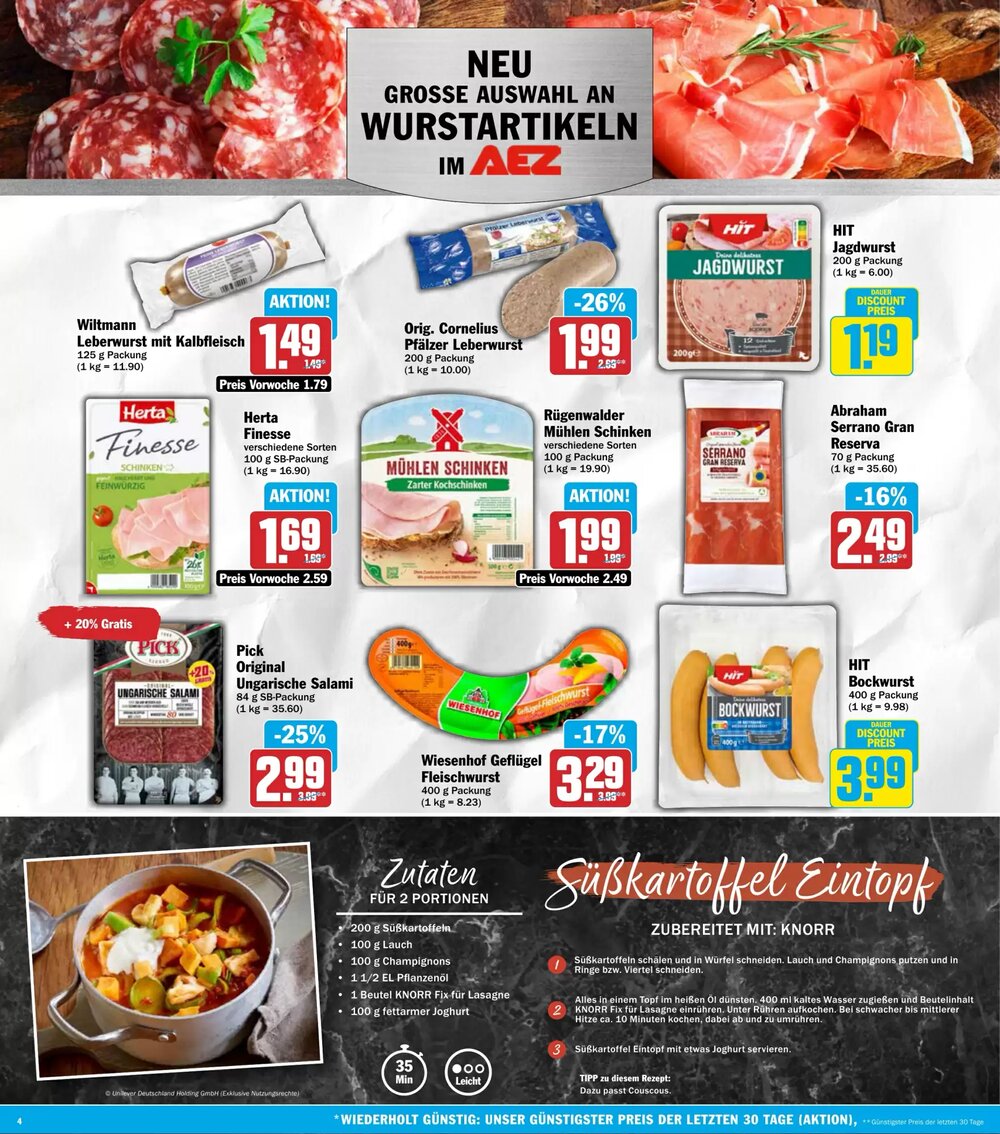 AEZ Prospekt (ab 09.03.2026) zum Blättern - Seite 4