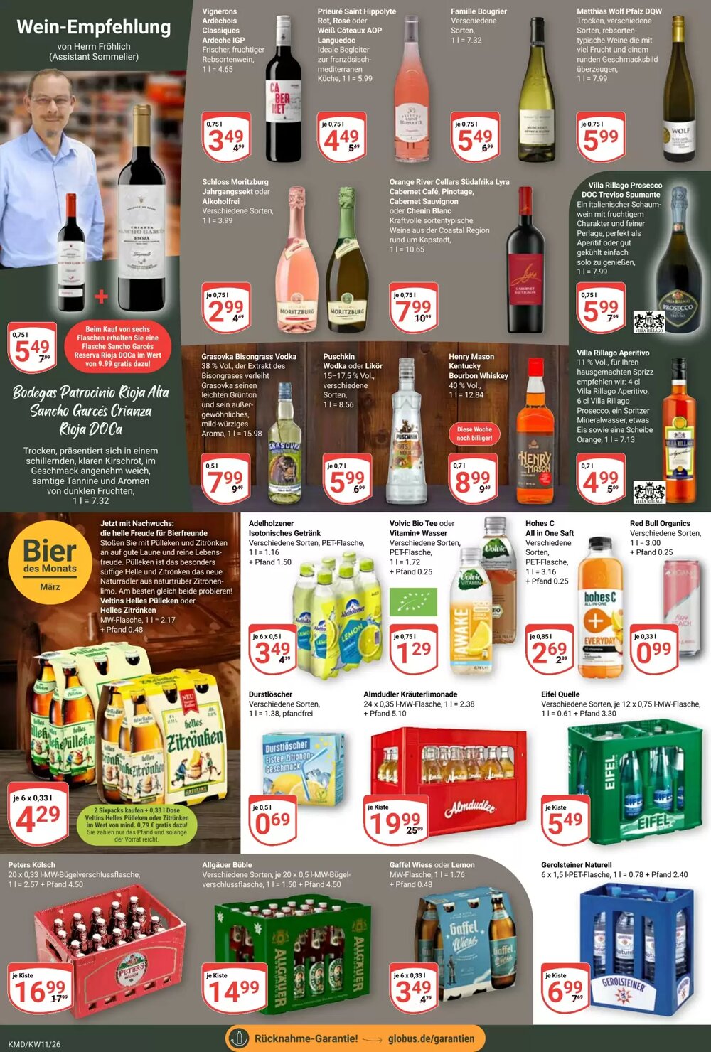 Globus Prospekt (ab 09.03.2026) zum Blättern - Seite 16