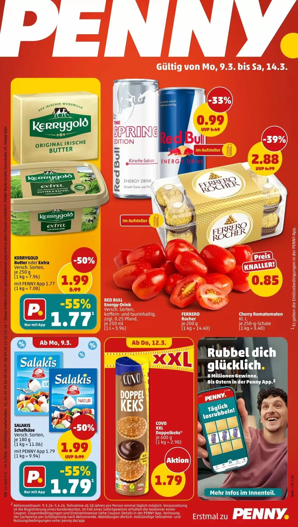 PENNY Prospekt (ab 09.03.2026) zum Blättern - Seite 1