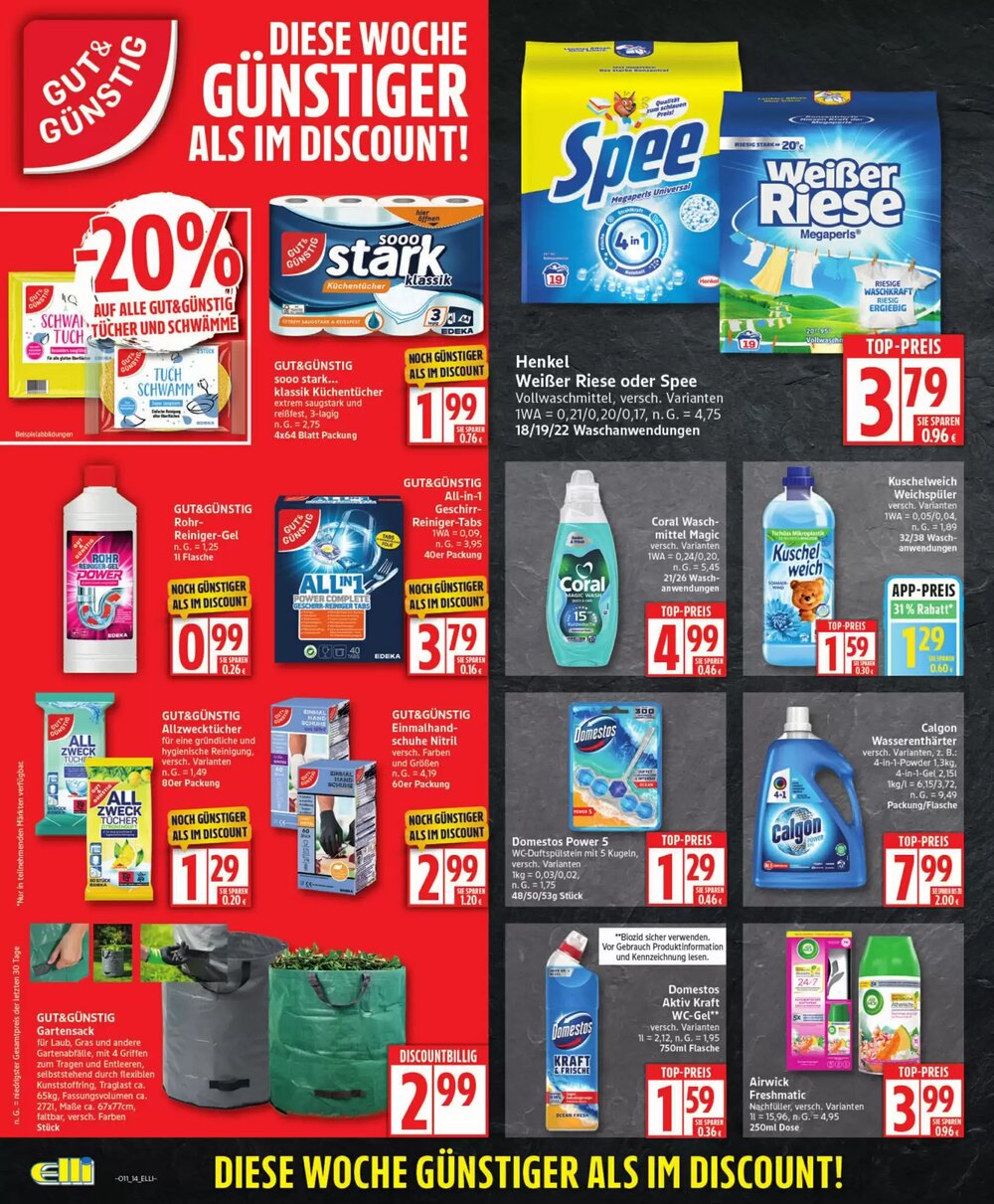 Elli Markt Prospekt (ab 09.03.2026) zum Blättern - Seite 14