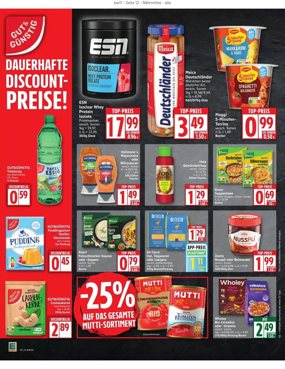 Edeka Prospekt (ab 09.03.2026) zum Blättern - Seite 12
