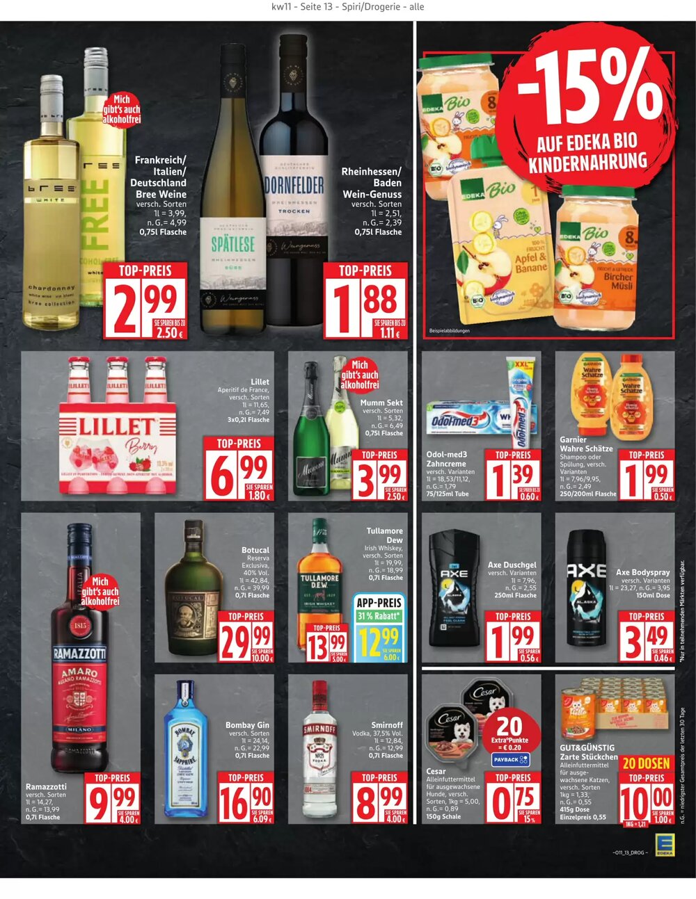 Edeka Prospekt (ab 09.03.2026) zum Blättern - Seite 13