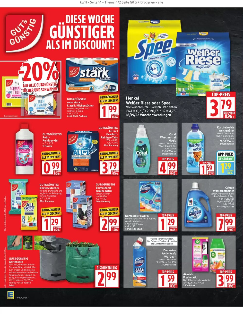 Edeka Prospekt (ab 09.03.2026) zum Blättern - Seite 14