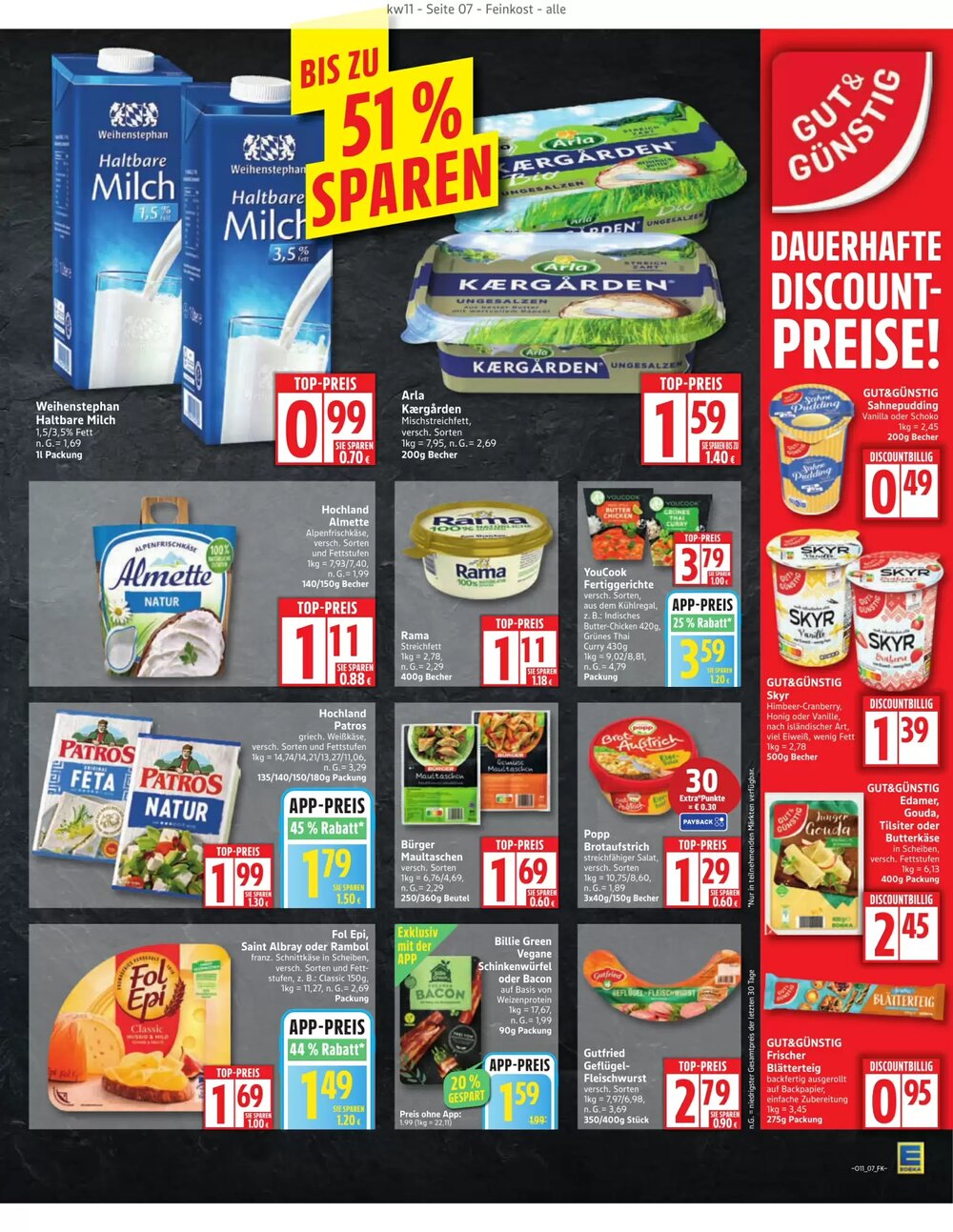 Edeka Prospekt (ab 09.03.2026) zum Blättern - Seite 7