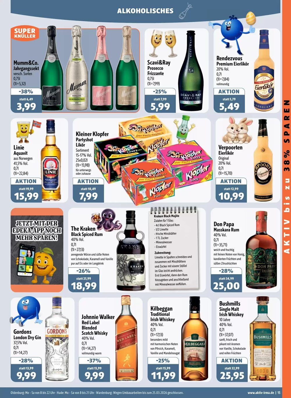 Aktiv Irma Prospekt (ab 09.03.2026) zum Blättern - Seite 15