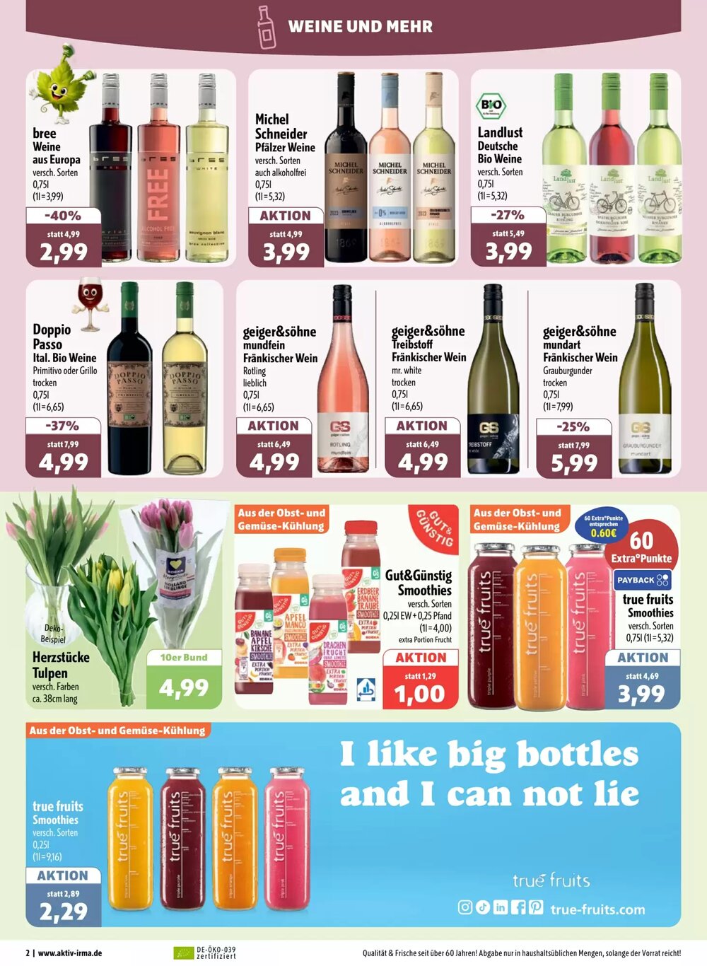 Aktiv Irma Prospekt (ab 09.03.2026) zum Blättern - Seite 2