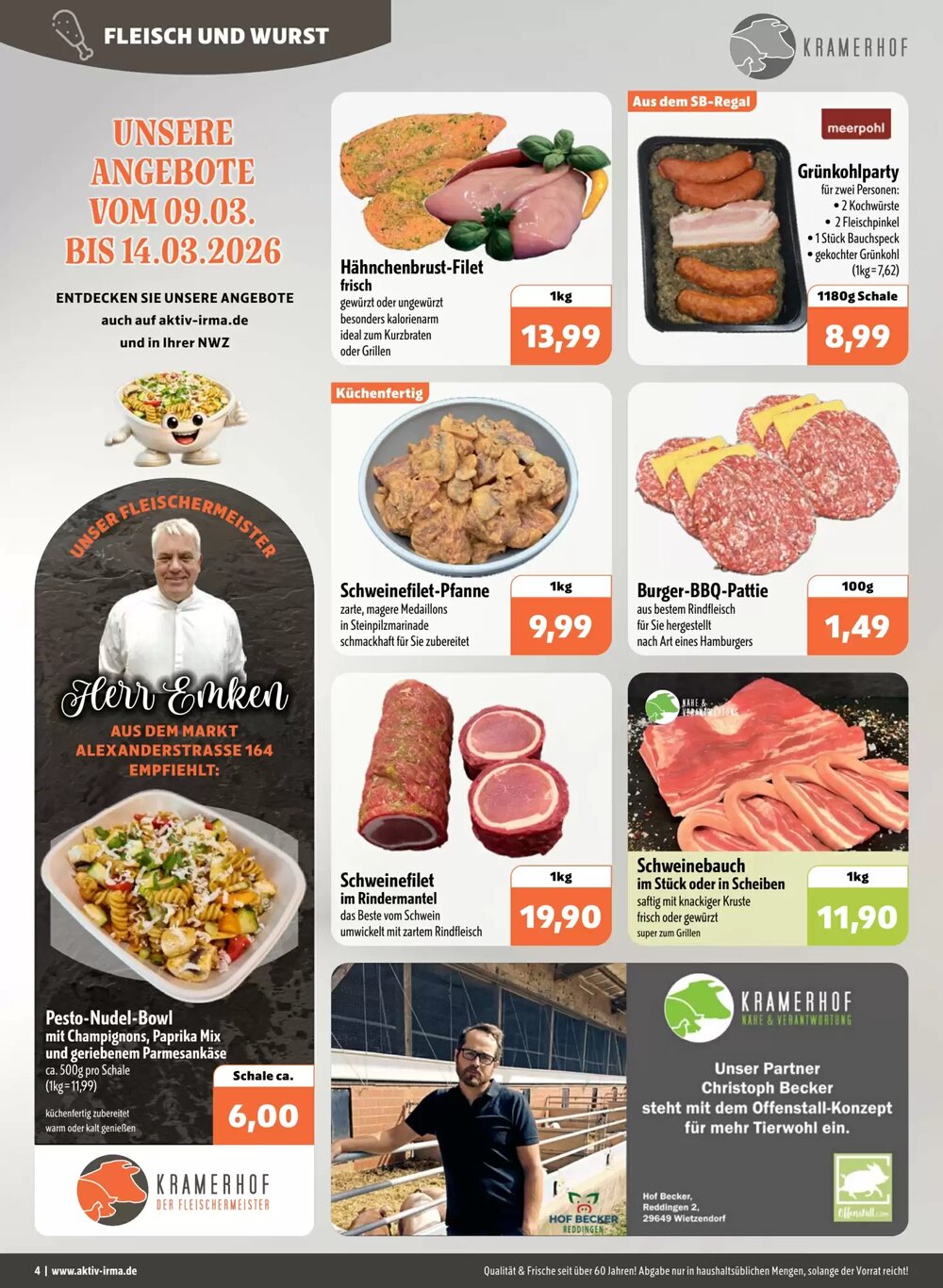 Aktiv Irma Prospekt (ab 09.03.2026) zum Blättern - Seite 4