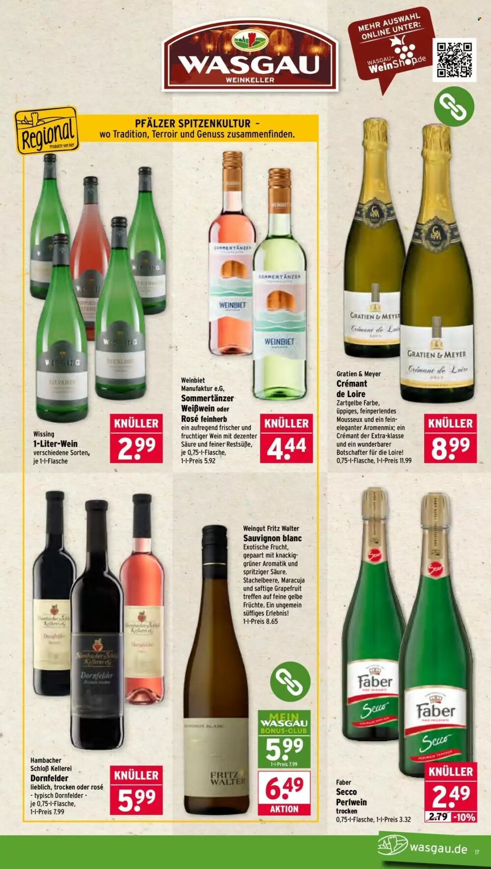 Wasgau Prospekt (ab 09.03.2026) zum Blättern - Seite 17