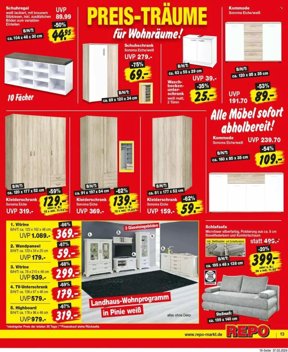 Repo Markt Prospekt (ab 09.03.2026) zum Blättern - Seite 13