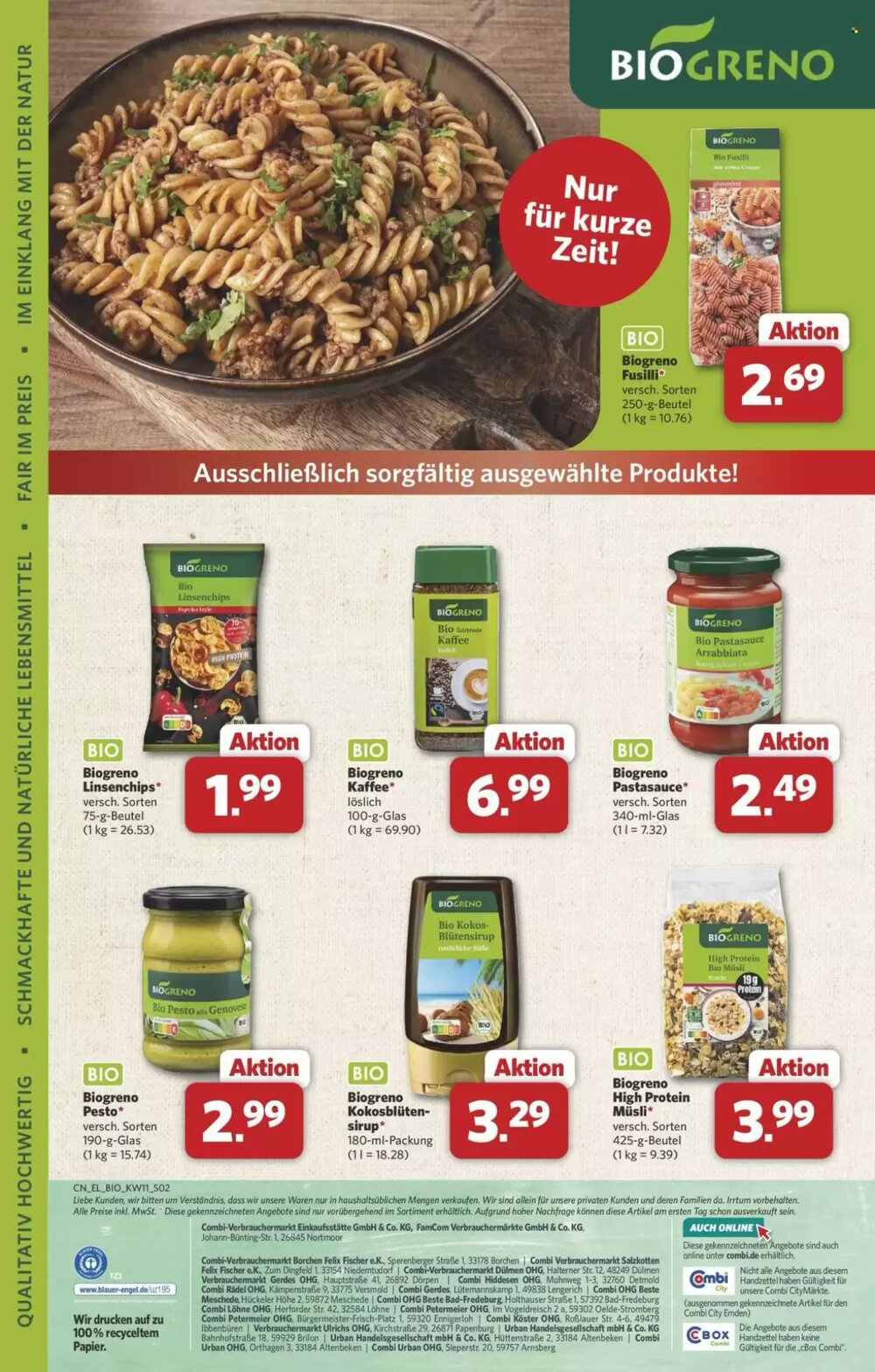 Combi Prospekt (ab 09.03.2026) zum Blättern - Seite 2