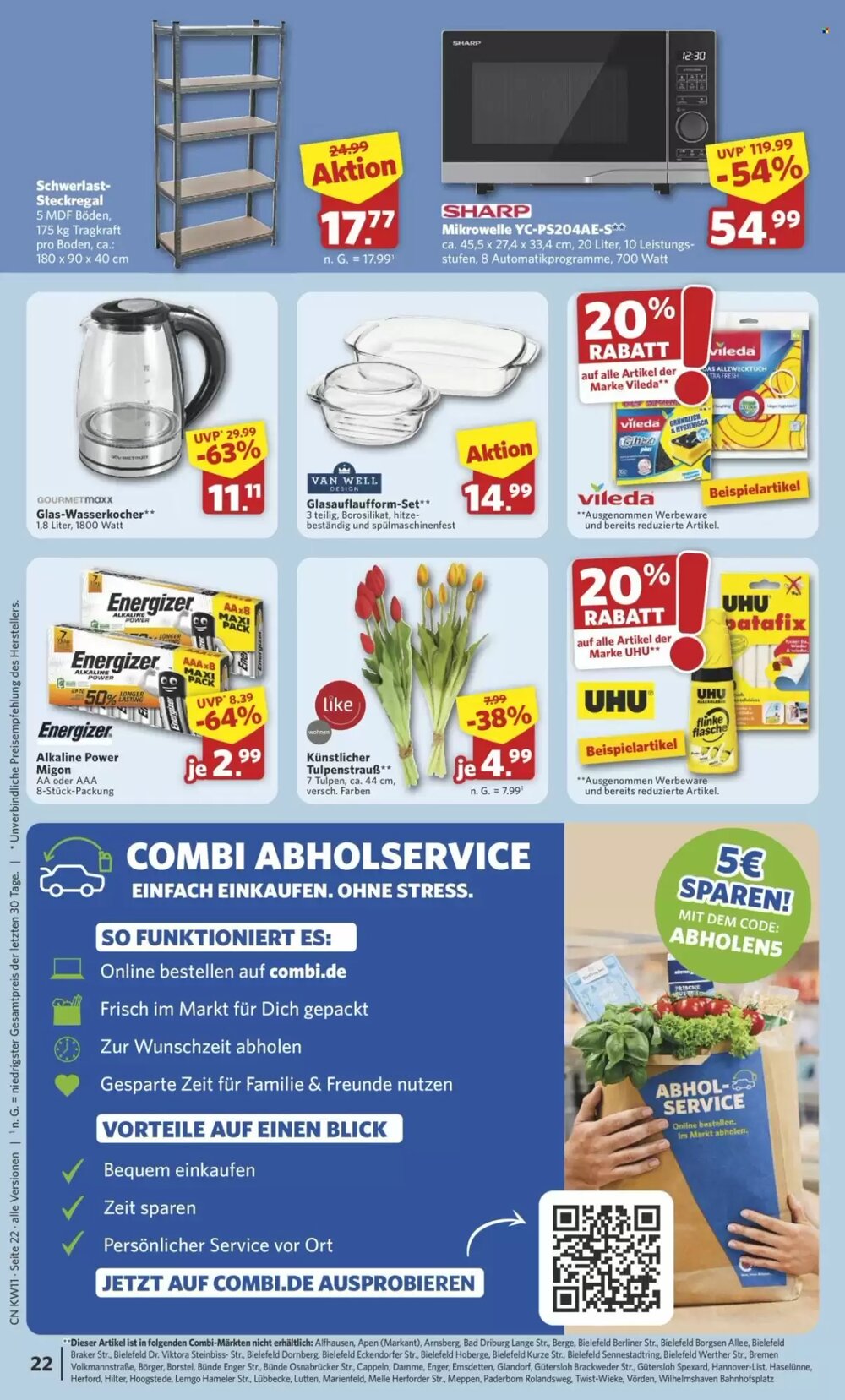 Combi Prospekt (ab 09.03.2026) zum Blättern - Seite 25