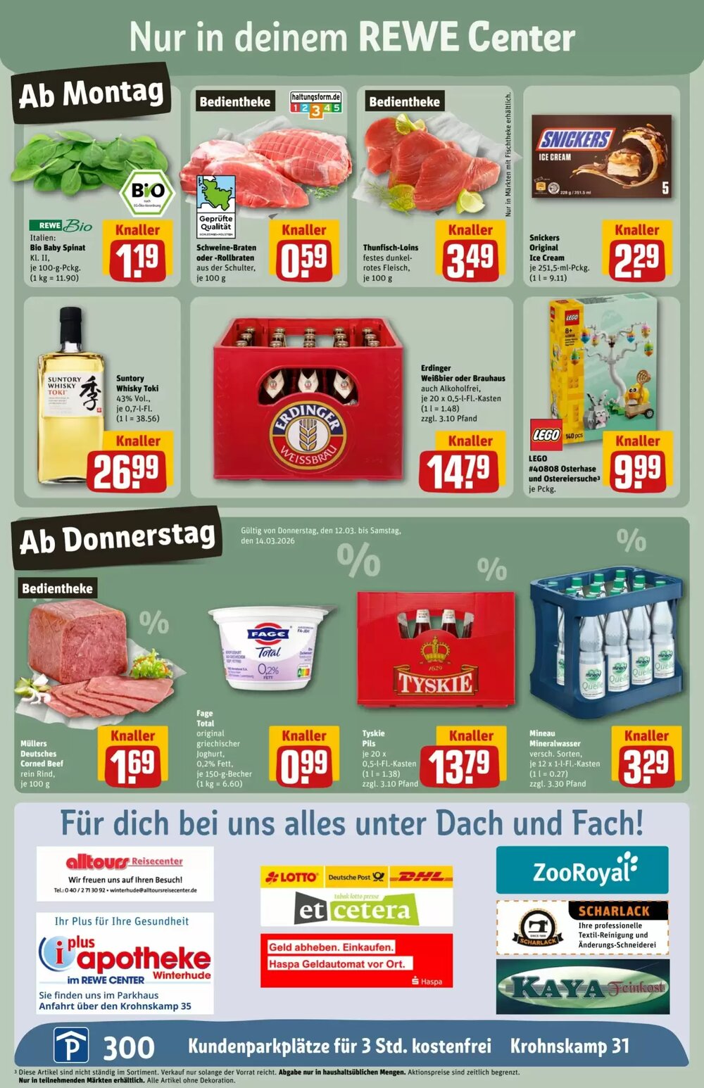 REWE Center Prospekt (ab 09.03.2026) zum Blättern - Seite 3