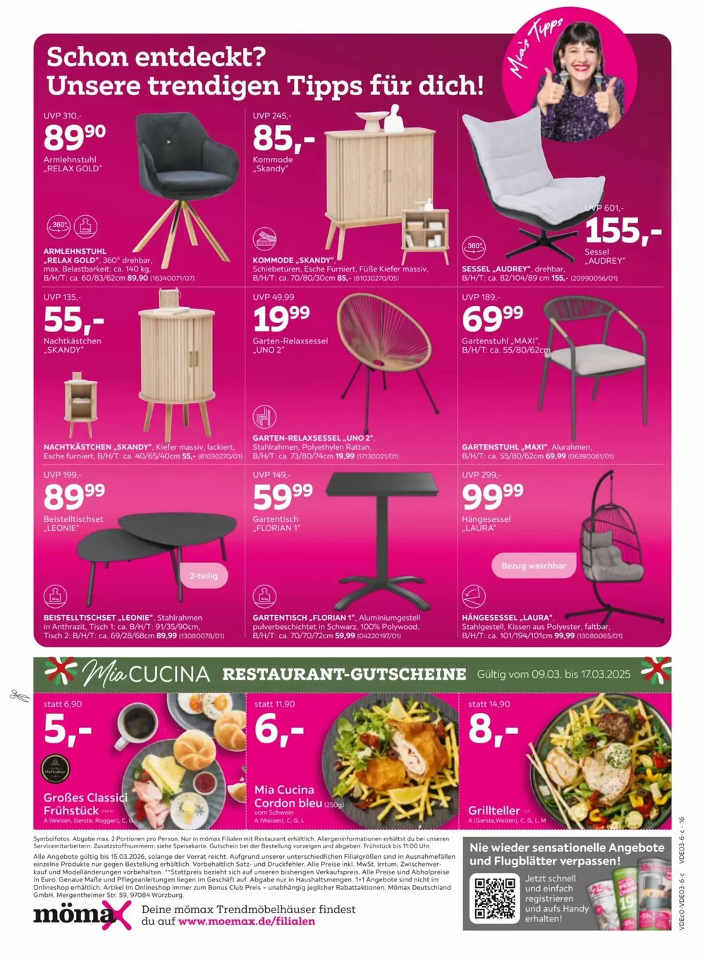 Mömax Prospekt (ab 09.03.2026) zum Blättern - Seite 16