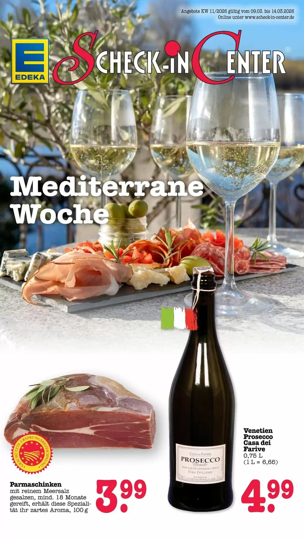 Scheck-in-Center Prospekt (ab 09.03.2026) zum Blättern - Seite 1