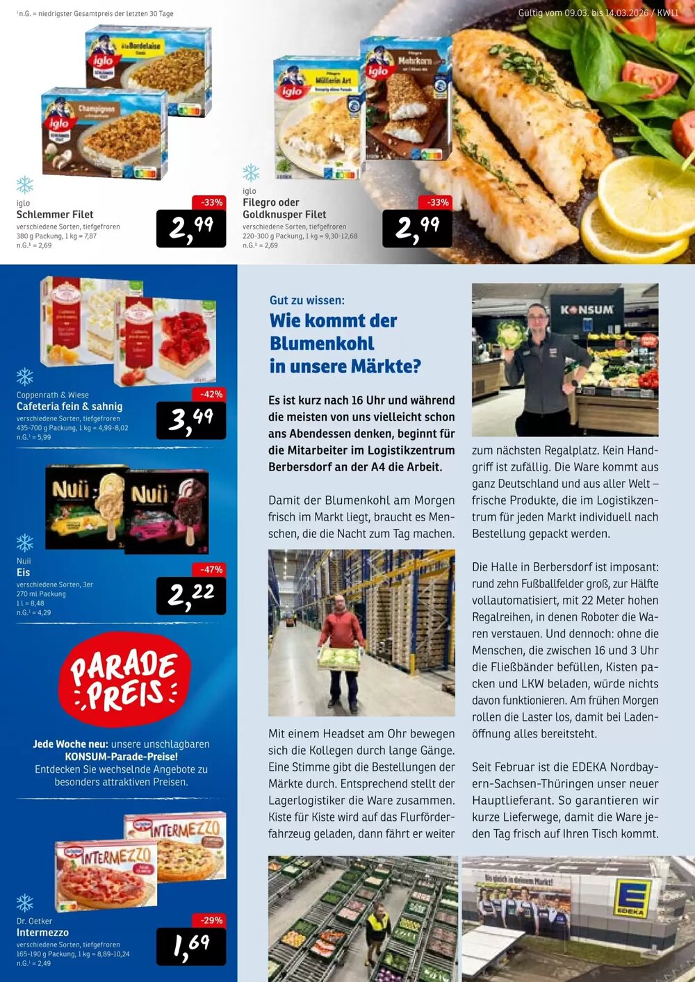 KONSUM Prospekt (ab 09.03.2026) zum Blättern - Seite 3
