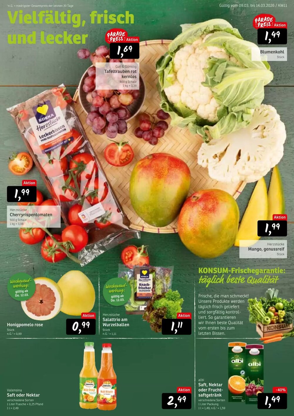 KONSUM Prospekt (ab 09.03.2026) zum Blättern - Seite 5