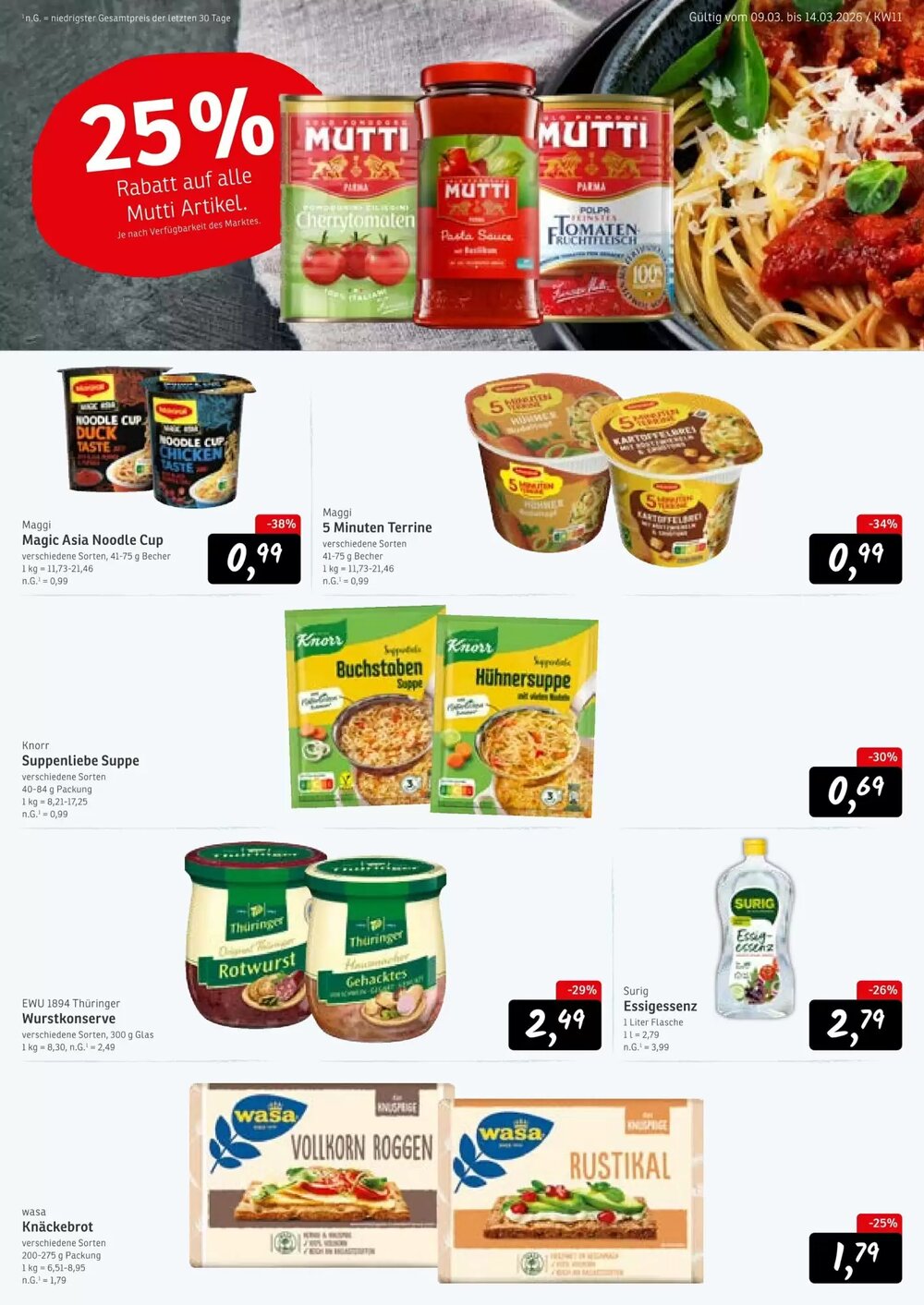 KONSUM Prospekt (ab 09.03.2026) zum Blättern - Seite 9