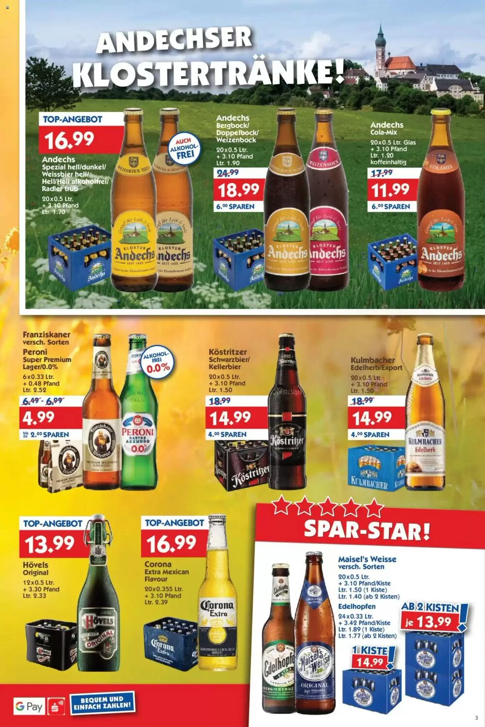 Hol'ab Getränkemarkt Prospekt (ab 09.03.2026) zum Blättern - Seite 3