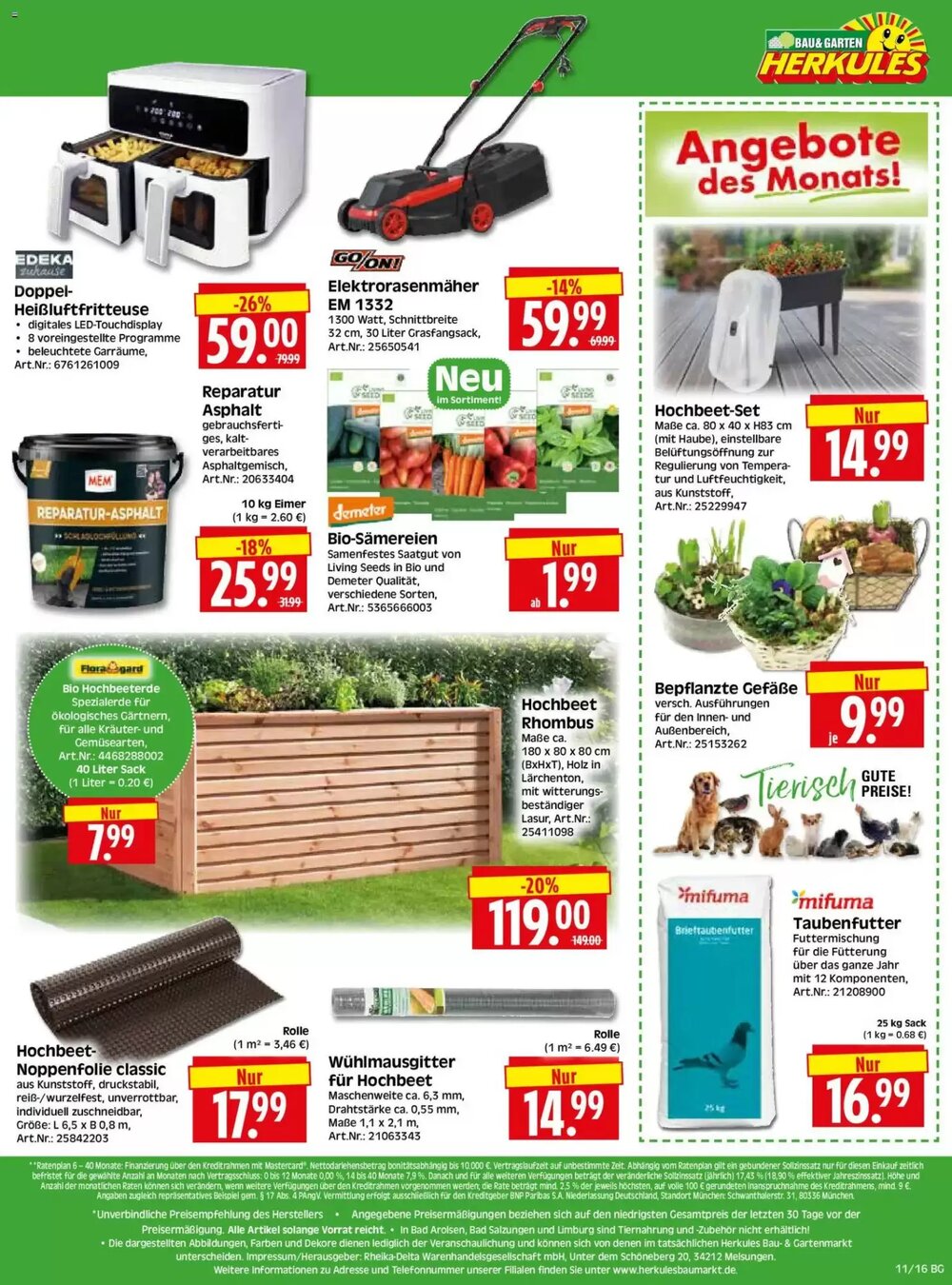 Edeka Herkules Prospekt (ab 09.03.2026) zum Blättern - Seite 16