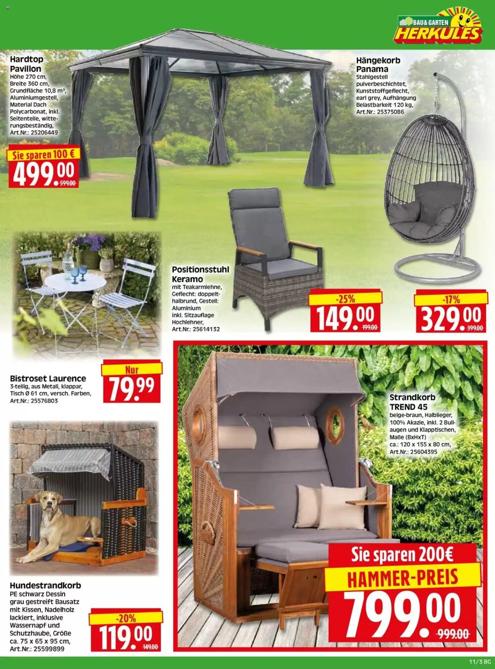 Edeka Herkules Prospekt (ab 09.03.2026) zum Blättern - Seite 3