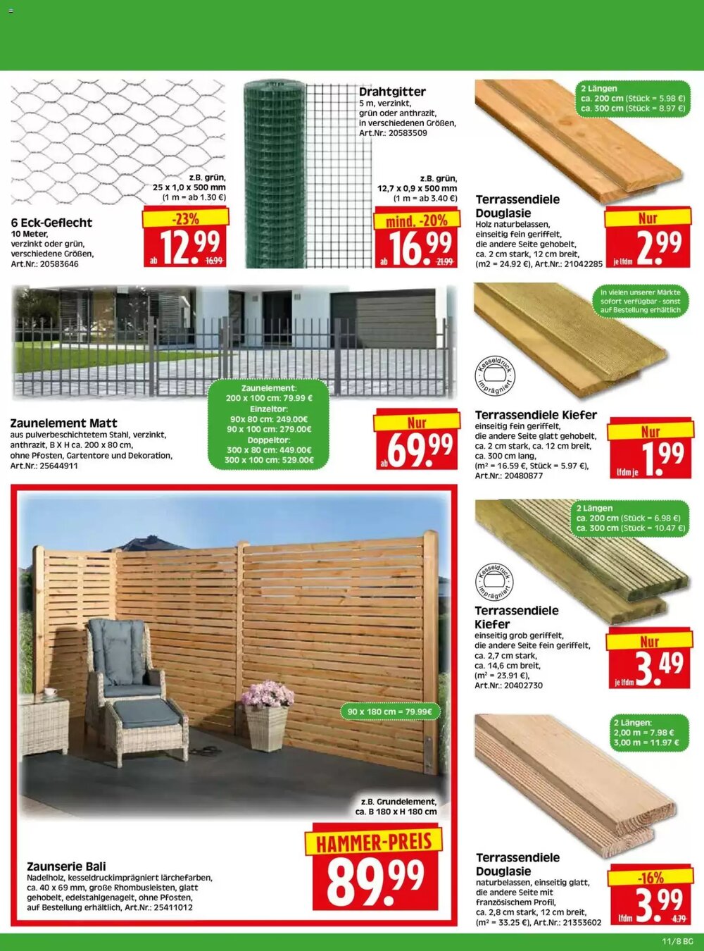 Edeka Herkules Prospekt (ab 09.03.2026) zum Blättern - Seite 8