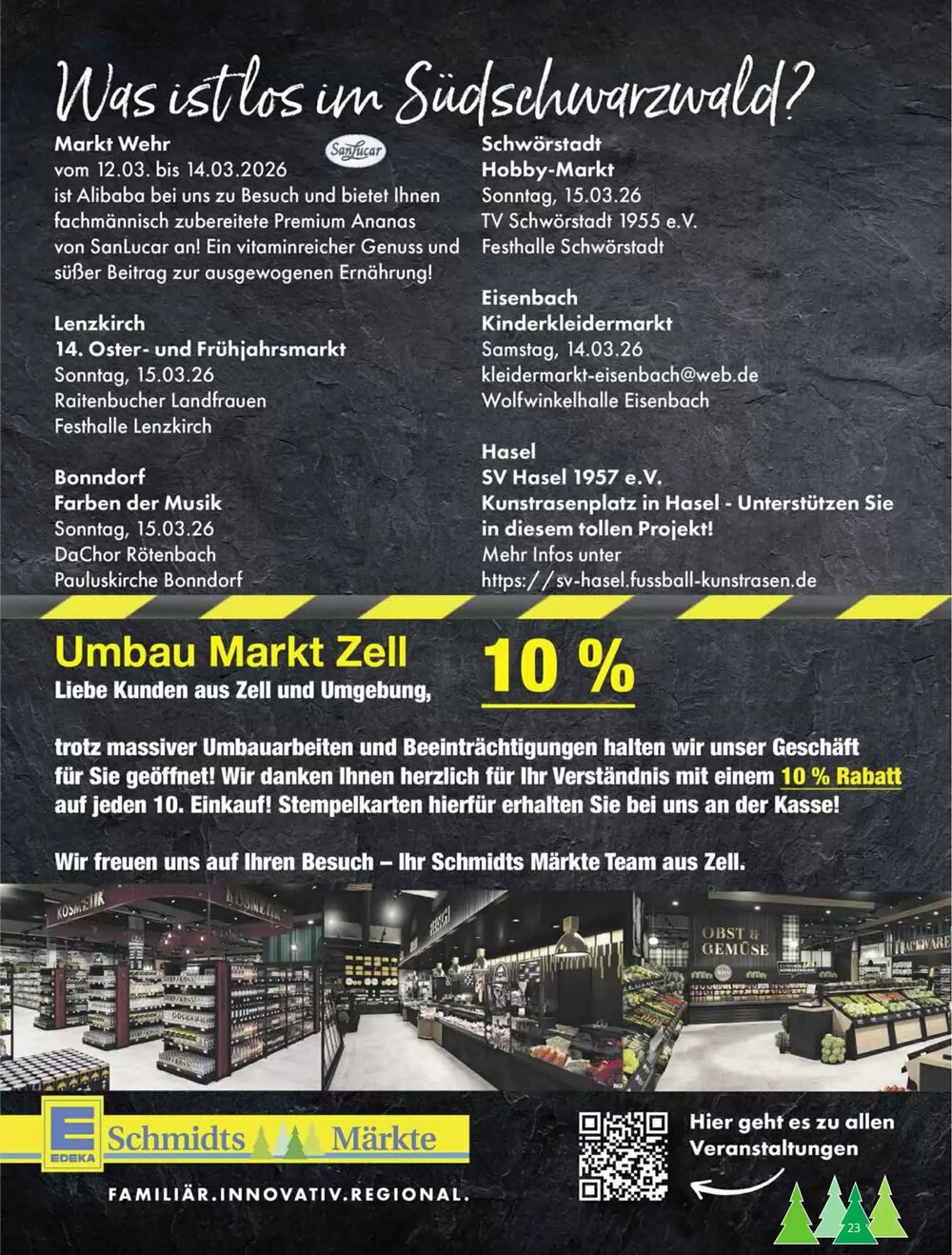 Schmidt's Märkte Prospekt (ab 09.03.2026) zum Blättern - Seite 23