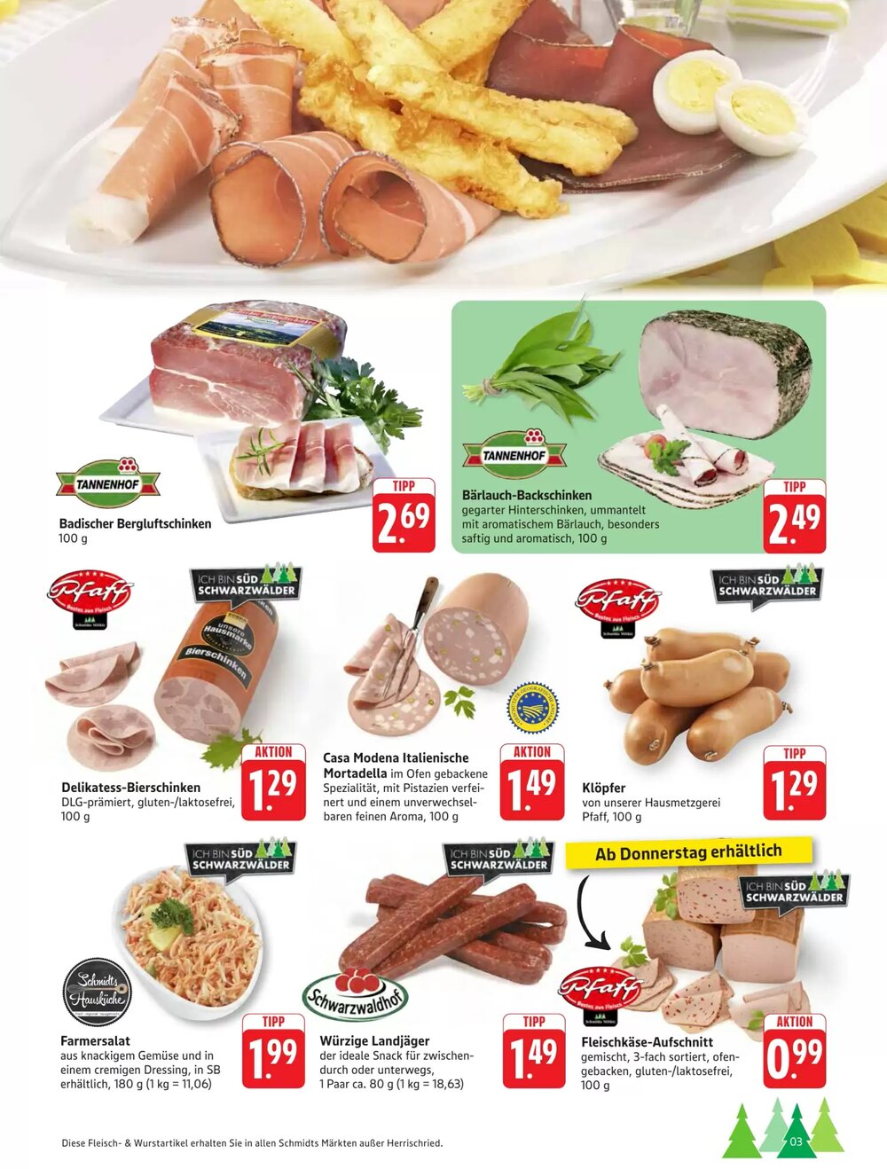 Schmidt's Märkte Prospekt (ab 09.03.2026) zum Blättern - Seite 3