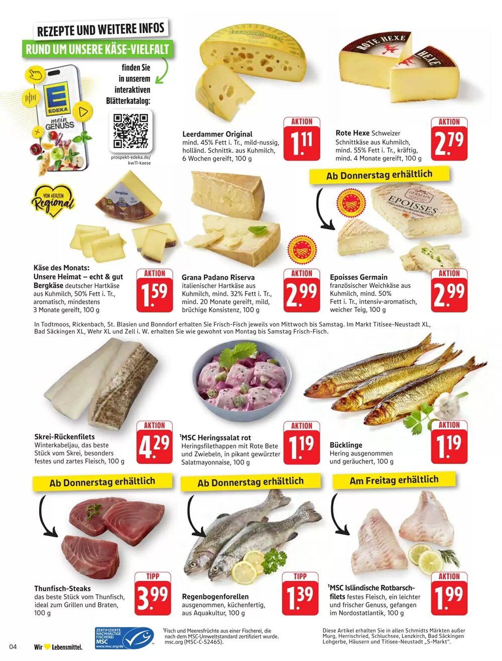 Schmidt's Märkte Prospekt (ab 09.03.2026) zum Blättern - Seite 4