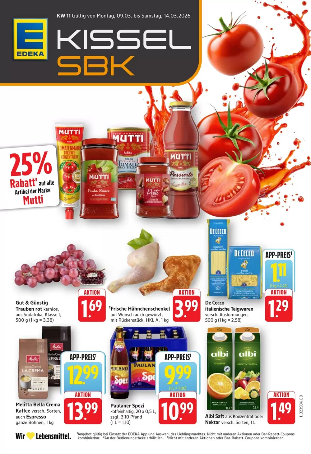 SBK Prospekt (ab 09.03.2026) zum Blättern - Seite 1