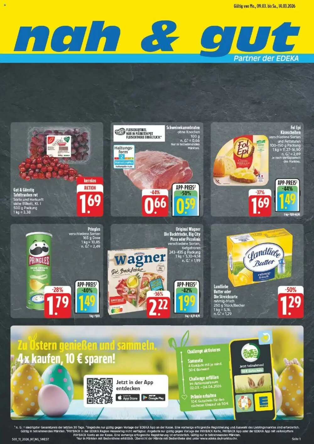 nah & gut Prospekt (ab 09.03.2026) zum Blättern - Seite 1