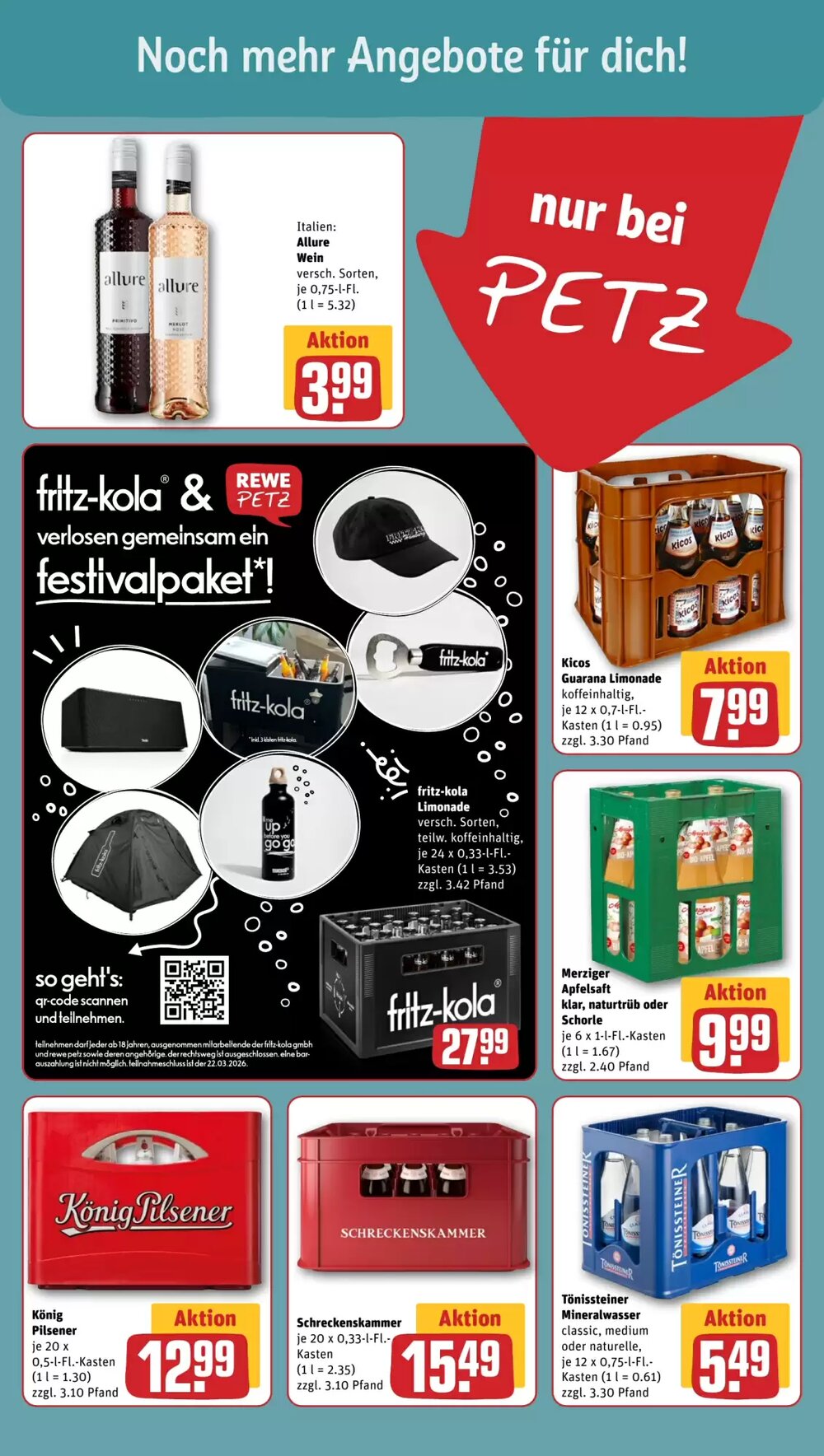 REWE PETZ Prospekt (ab 09.03.2026) zum Blättern - Seite 17