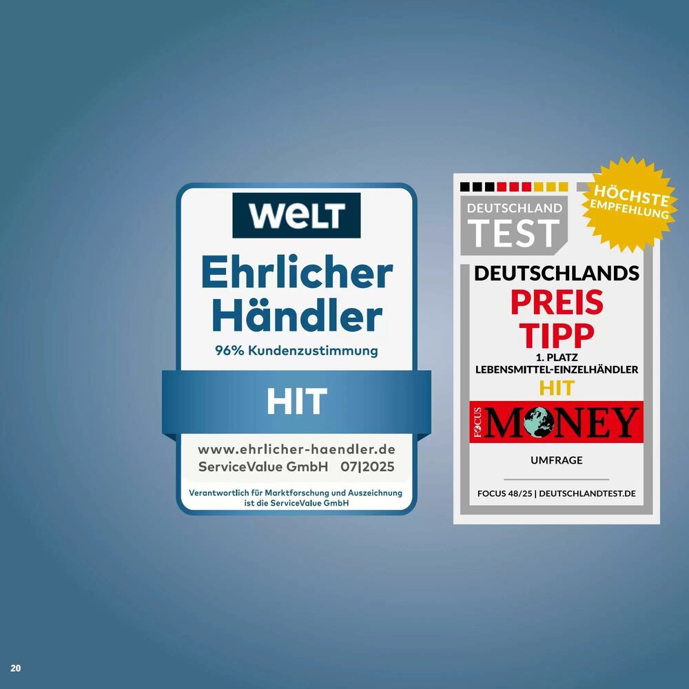 Hit Prospekt (ab 09.03.2026) zum Blättern - Seite 20